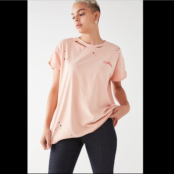 Urban Outfitters Tops - Urban Outfitters The Chainsmokers Distressed Tee